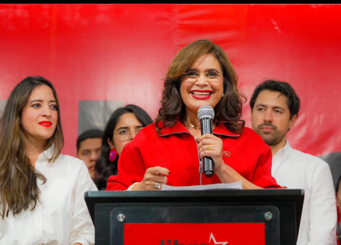 LIBRE faces electoral decline: Rixi Moncada falls to third place in latest polls